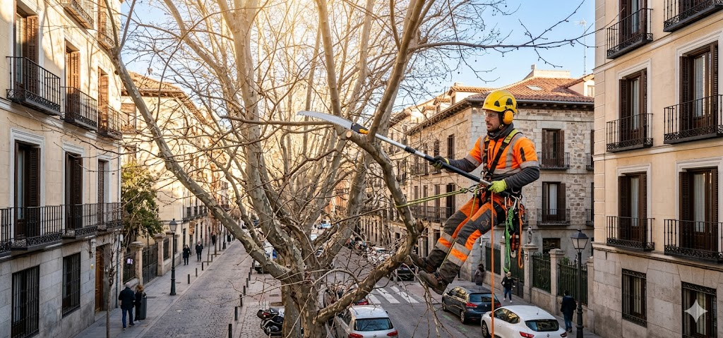 Poda de árboles en Madrid: cuándo hacerla y por qué contratar profesionales