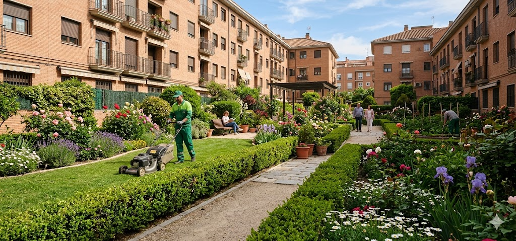 Mantenimiento de jardines en comunidades de vecinos en Madrid: guía completa